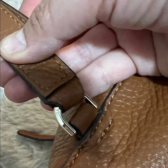 Kate Spade Tan Leather Mini Backpack - Picture 8 of 12